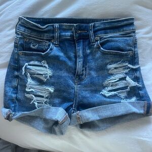 American eagle jean shorts
